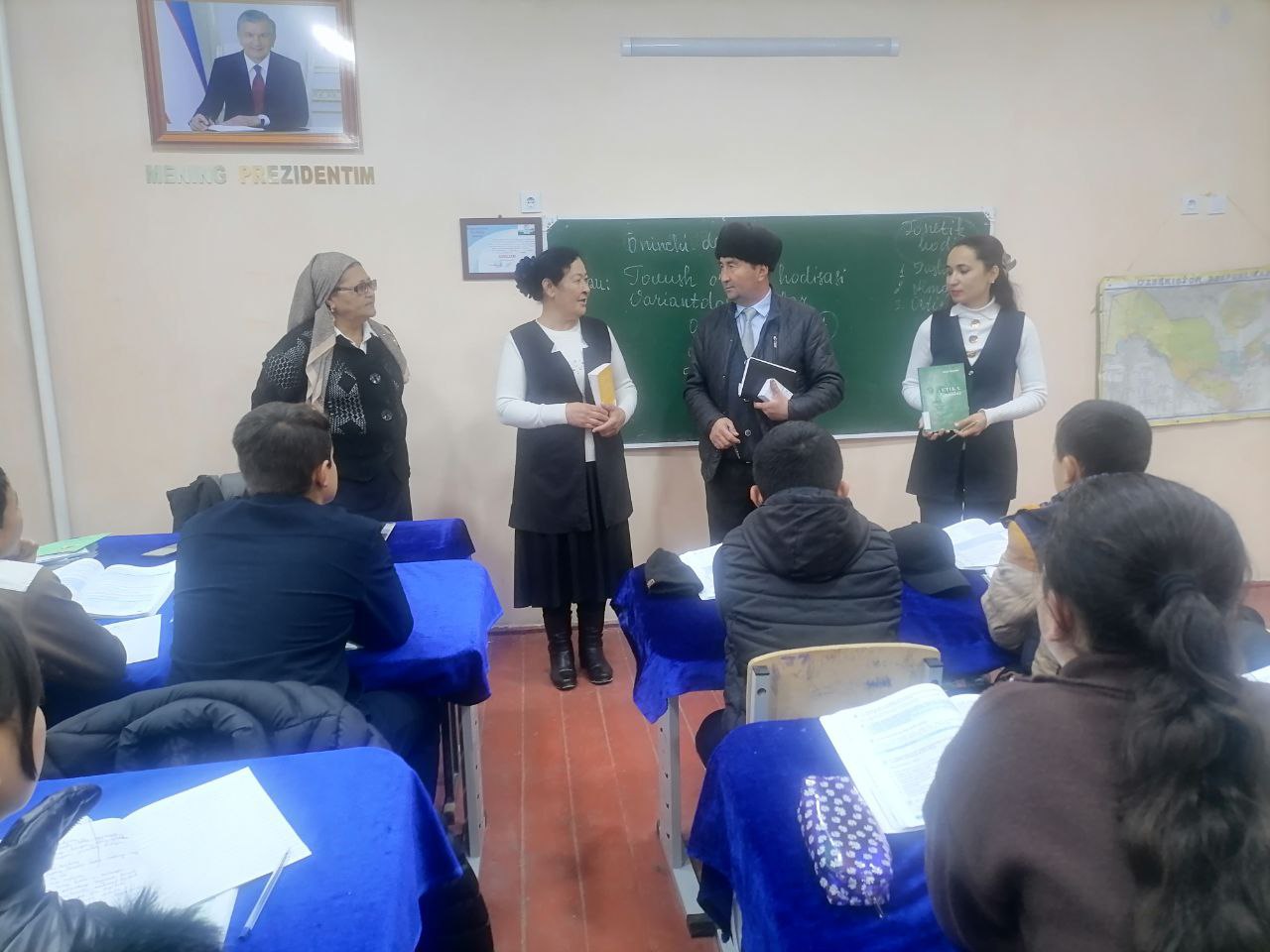 12-umumiy oʻrta ta’lim maktabida targ’ibot va tashviqot ishlari